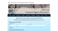 Desktop Screenshot of capeagents.com
